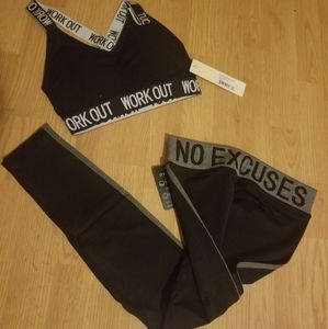 NWT- ACTIVEWEAR SET